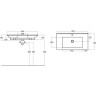 Раковина BELBAGNO 9085-KL